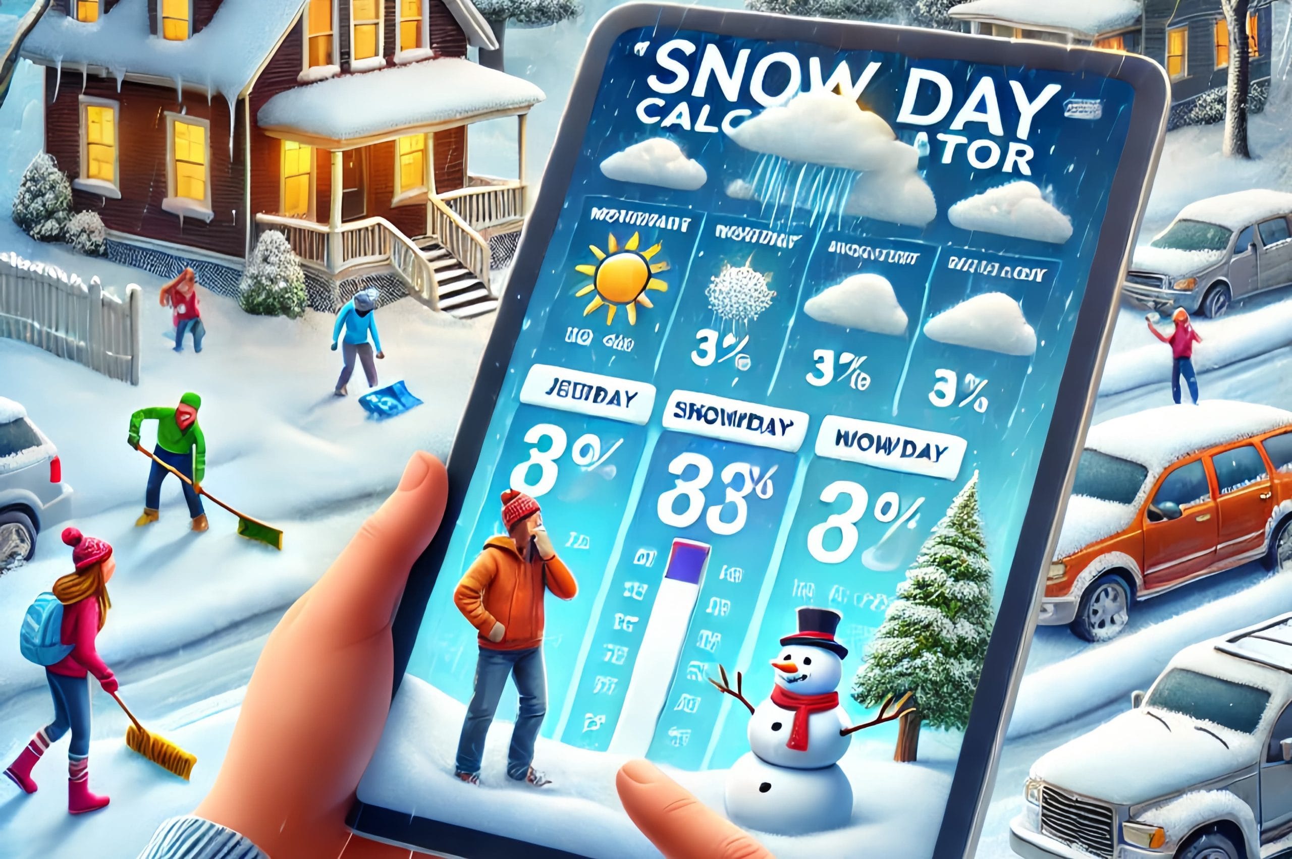 How Does a Snow Day Calculator Work?