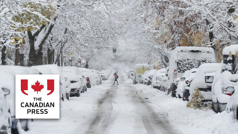 Heavy Snow Brings Power Outages and School Closures in Quebec Today